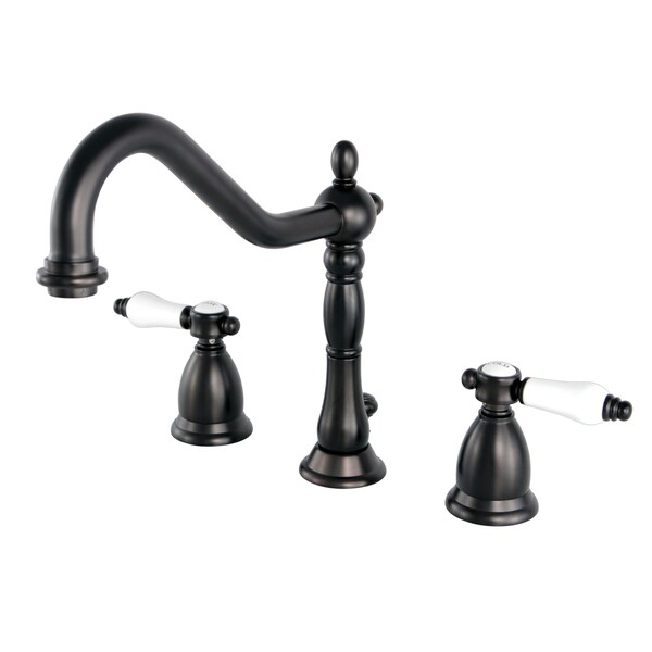8" Widespread Bathroom Faucet, Oil Rubbed Bronze